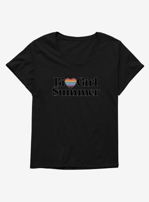 Pride Bi Girl Summer T-Shirt Plus