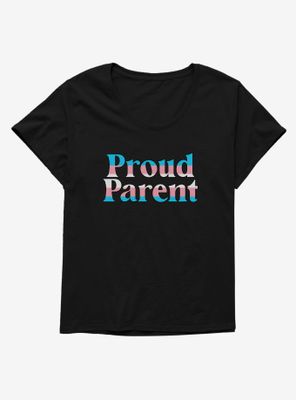 Pride Trans Proud Parent T-Shirt Plus