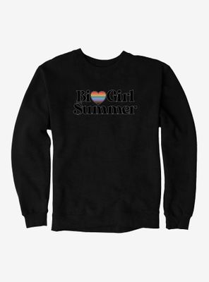 Pride Bi Girl Summer Sweatshirt