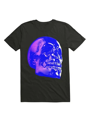 Skull Horror Synthwave Undead 3D T-Shirt