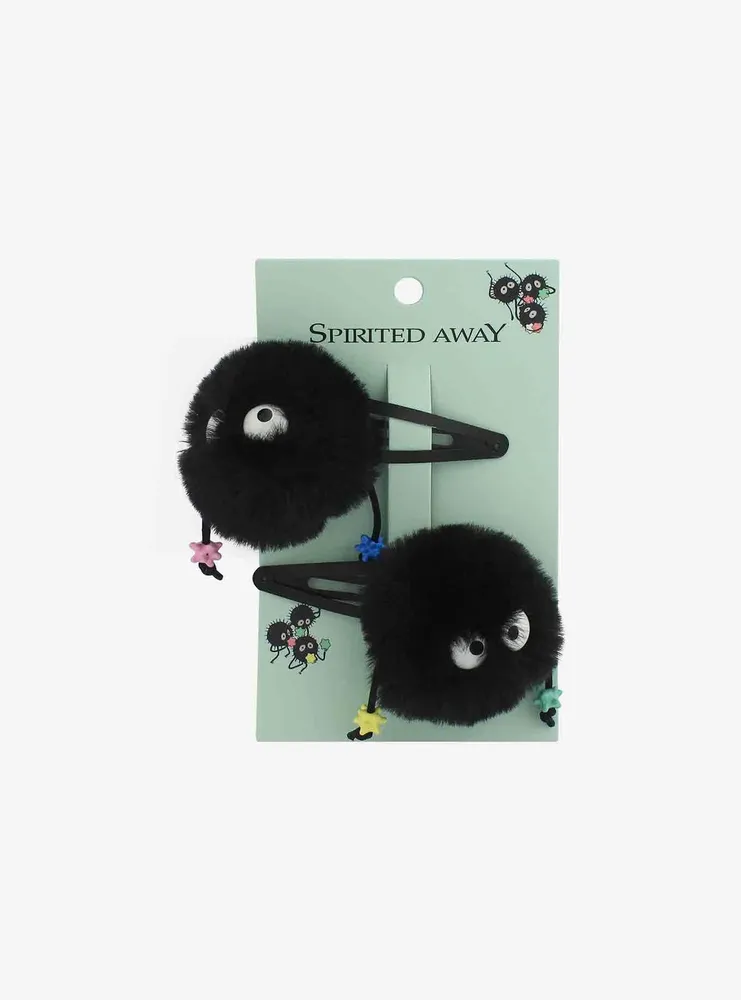 Studio Ghibli Spirited Away Soot Sprite Pom Hair Tie Set