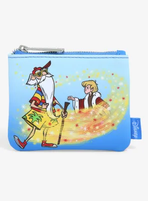 Loungefly Disney The Sword in the Stone Arthur & Merlin Vacation Coin Purse - BoxLunch Exclusive