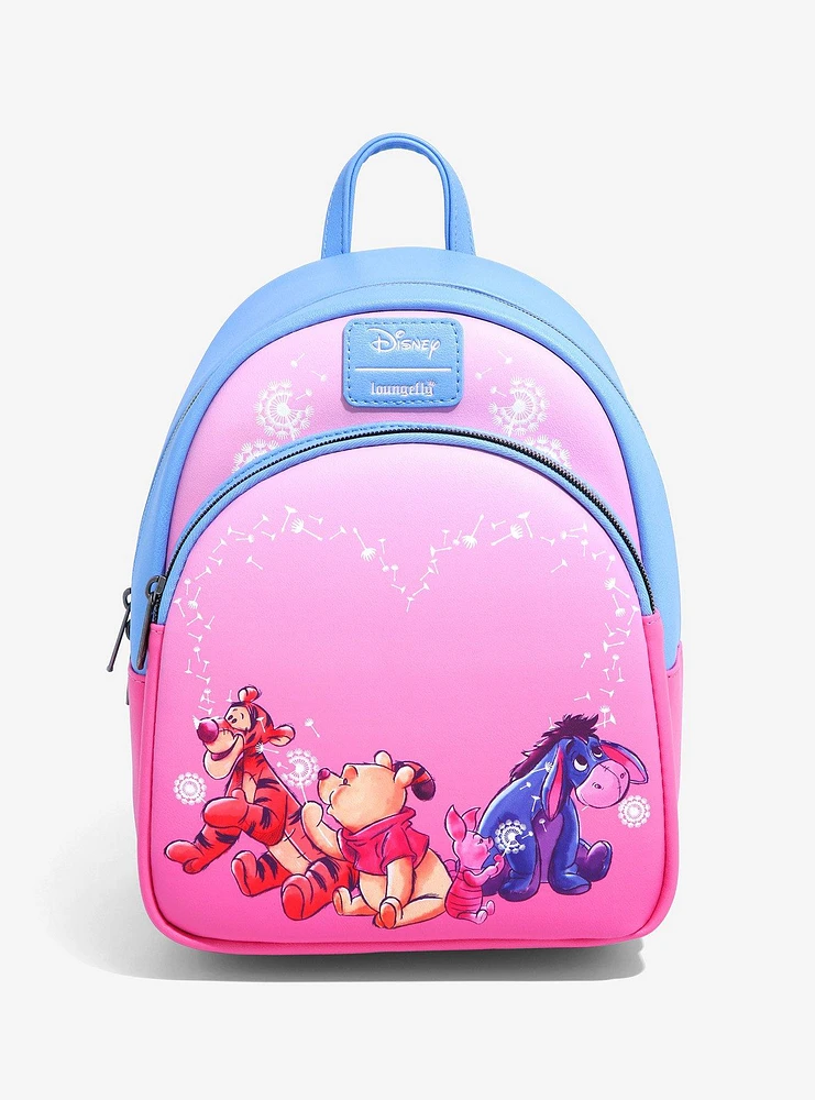 Loungefly Disney Winnie The Pooh Dandelion Heart Mini Backpack