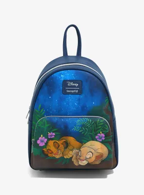 Loungefly Disney The Lion King Simba & Nala Sleep Mini Backpack