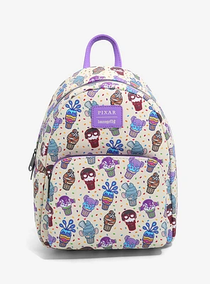 Loungefly Disney Pixar Ice Cream Characters Mini Backpack
