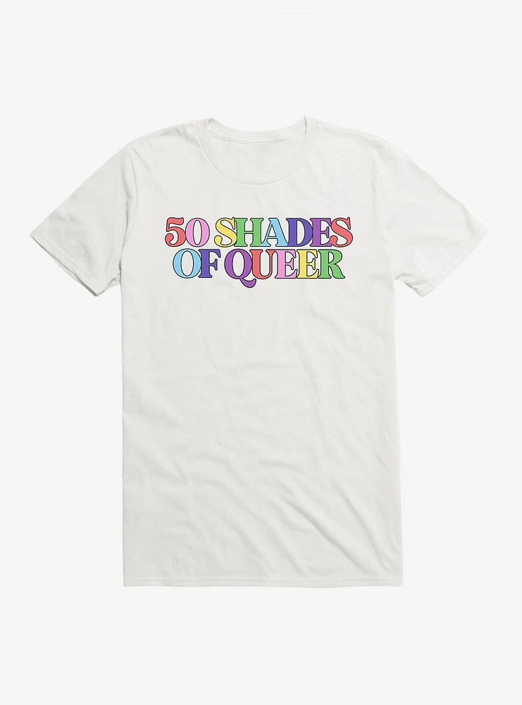 Pride 50 Shades Of Queer T-Shirt