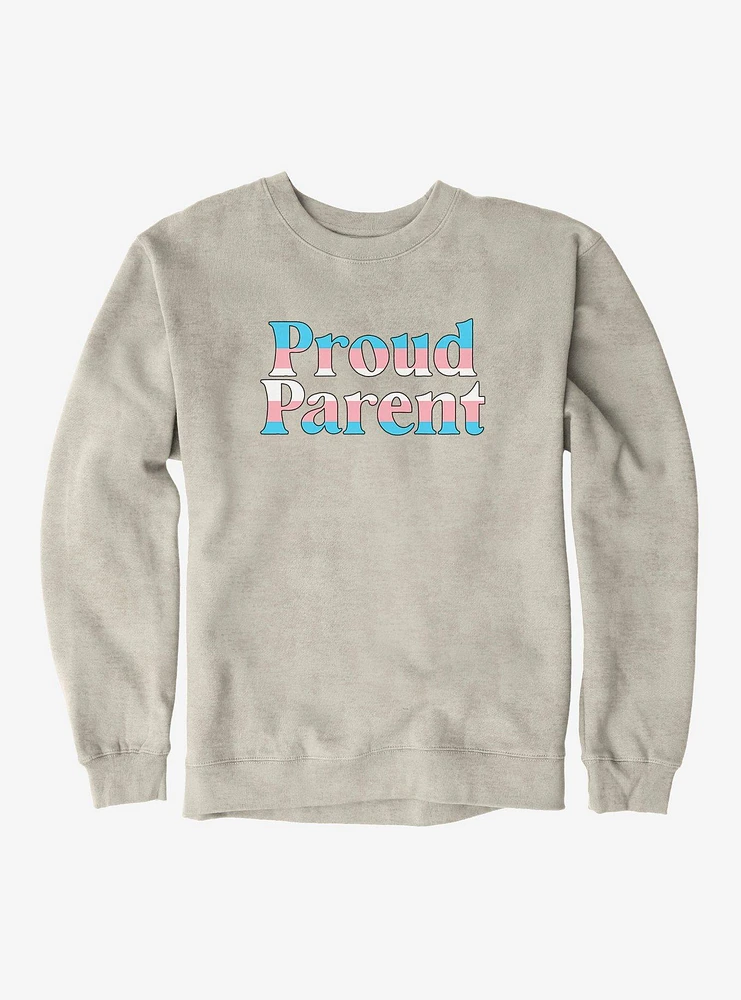 Pride Trans Proud Parent Sweatshirt