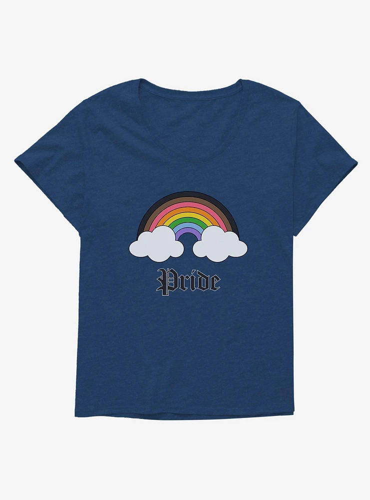 Pride Rainbow Clouds T-Shirt Plus