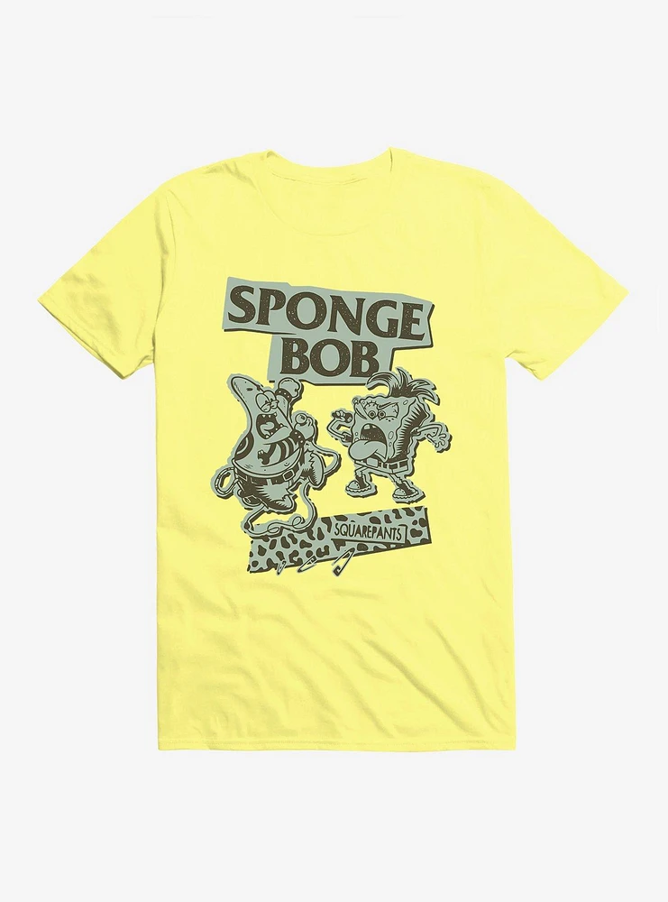 SpongeBob SquarePants Punk Band T-Shirt