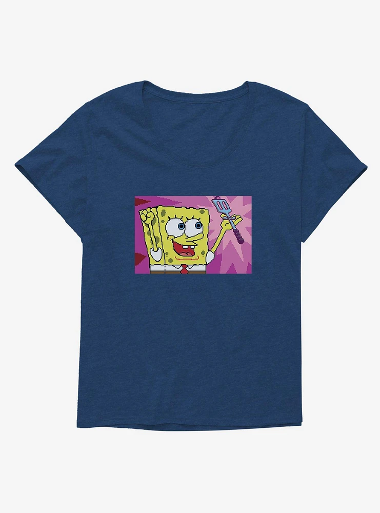 SpongeBob SquarePants Achieved Lost Spatula Girls T-Shirt Plus