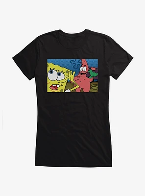 SpongeBob SquarePants Patrick Pants Off Girls T-Shirt