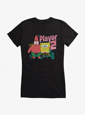 SpongeBob SquarePants Player 2 Duo Girls T-Shirt