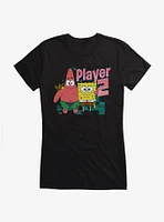 SpongeBob SquarePants Player 2 Duo Girls T-Shirt