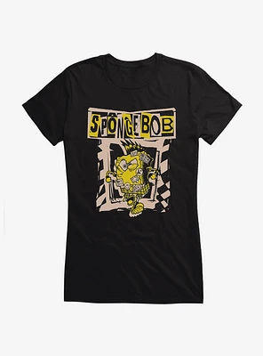 SpongeBob SquarePants Punk Attitude Girls T-Shirt