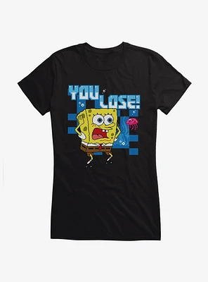 SpongeBob SquarePants You Lose Girls T-Shirt