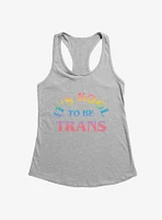 Pride Kool To Be Trans Tank