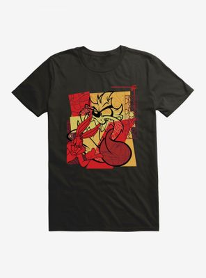 Looney Tunes Taz Bunny Collage T-Shirt