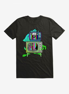 Looney Tunes Taz TV Color Test Bars T-Shirt