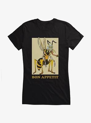 Rick And Morty Bon Appetit Girls T-Shirt