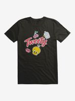 Looney Tunes Cherry Kiss Tweety T-Shirt