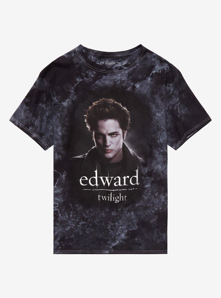 Hot Topic Twilight Edward Grey Wash Boyfriend Fit Girls T-Shirt