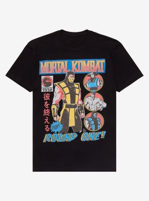 Mortal Kombat Round One T-Shirt - BoxLunch Exclusive