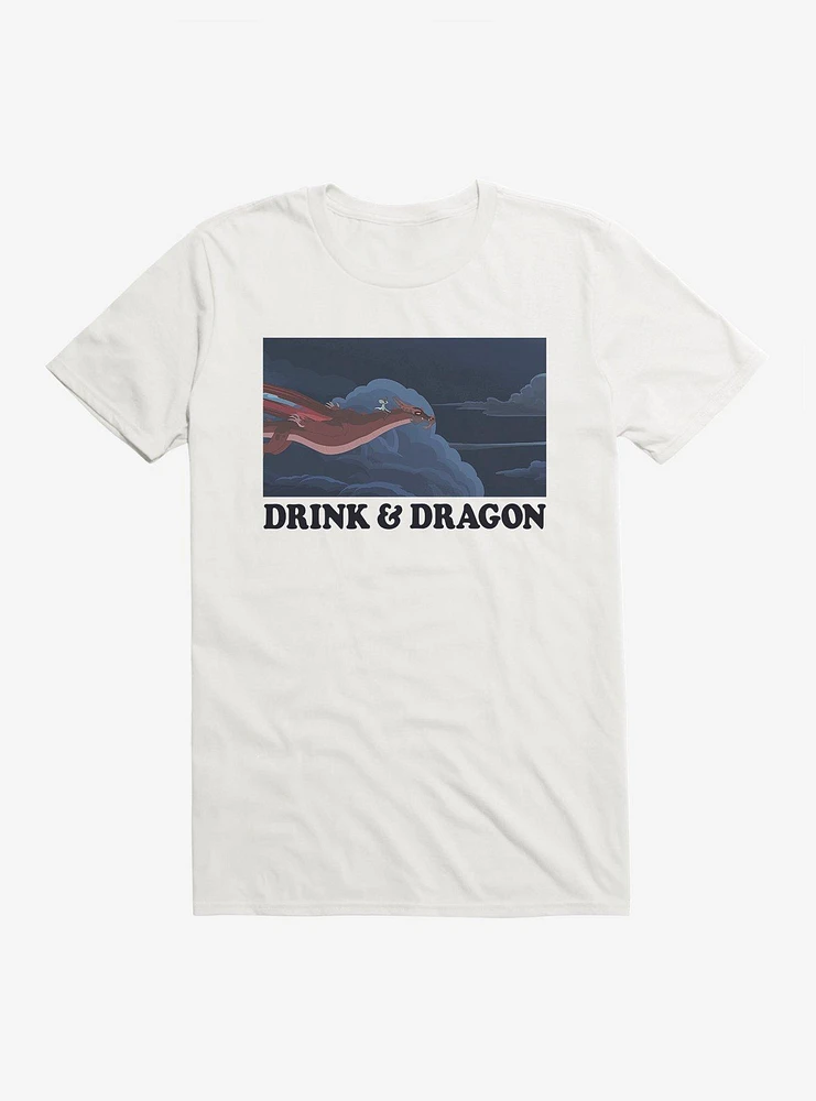 Rick And Morty Drink Dragon T-Shirt