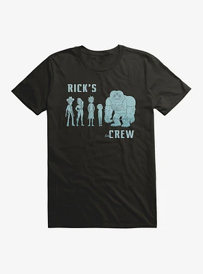 Rick And Morty Rick's Crew T-Shirt