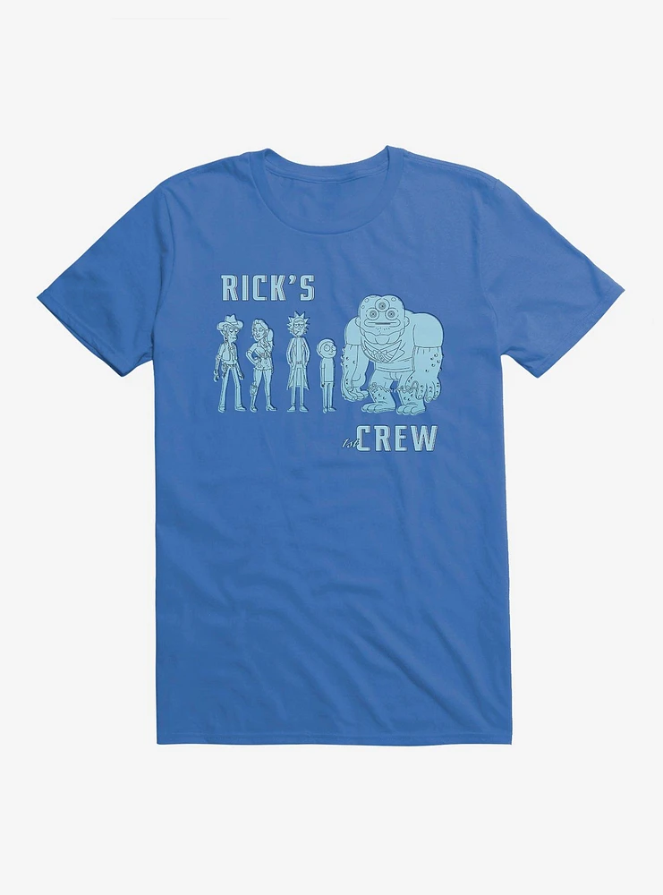 Rick And Morty Rick's Crew T-Shirt