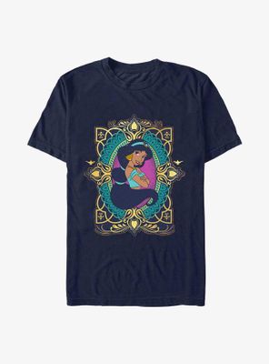 Disney Aladdin 30th Anniversary Jasmine Badge T-Shirt