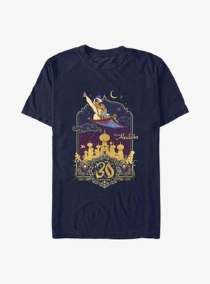 Disney Aladdin 30th Anniversary & Jasmine Flying Carpet T-Shirt