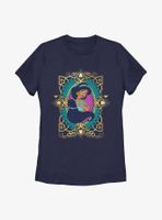 Disney Aladdin 30th Anniversary Jasmine Badge Womens T-Shirt