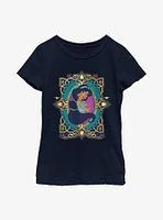 Disney Aladdin 30th Anniversary Jasmine Badge Youth Girls T-Shirt