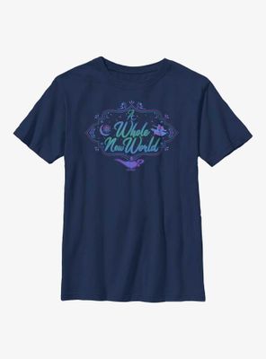 Disney Aladdin 30th Anniversary A Whole New World Youth T-Shirt