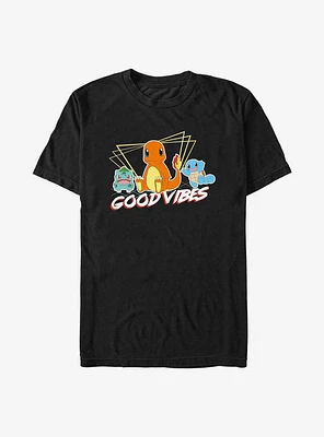 Pokemon Good Vibes Starters T-Shirt