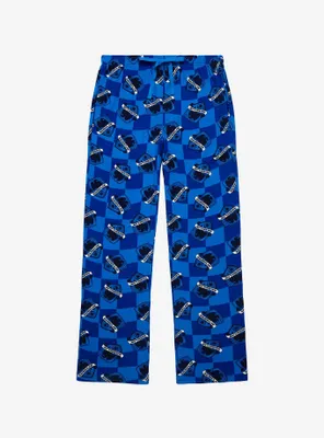 Harry Potter Ravenclaw House Crest Checkered Sleep Pants - BoxLunch Exclusive