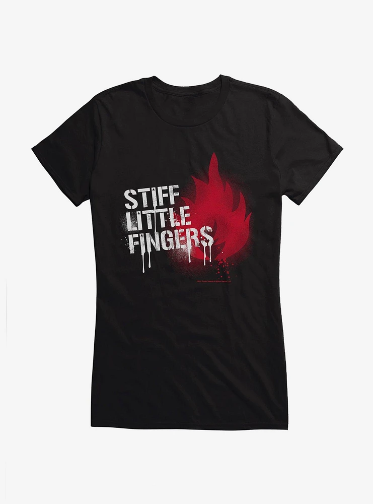 Stiff Little Fingers Inflammable Material Girls T-Shirt
