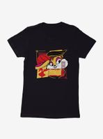 Looney Tunes Lola Bunny Collage Womens T-Shirt