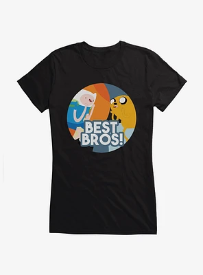 Adventure Time Best Bros Finn Jake Girls T-Shirt