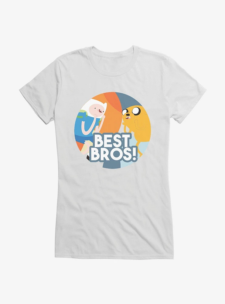 Adventure Time Best Bros Finn Jake Girls T-Shirt