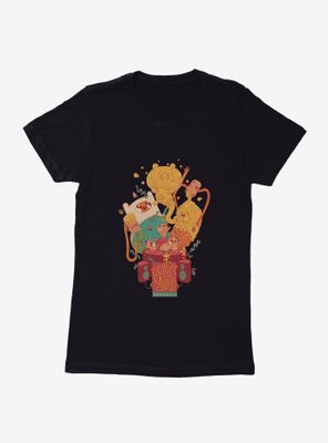 Adventure Time Bear Party Honey Womens T-Shirt