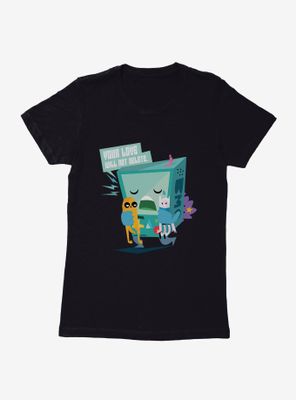 Adventure Time BMO Love Womens T-Shirt
