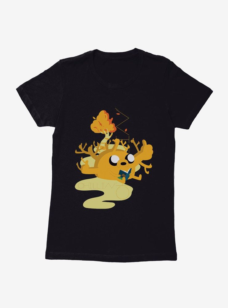 Adventure Time Jake Chillin Womens T-Shirt
