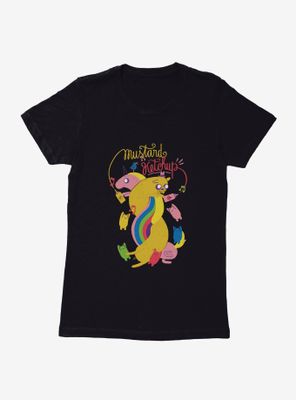 Adventure Time Mustard And Ketchup Womens T-Shirt