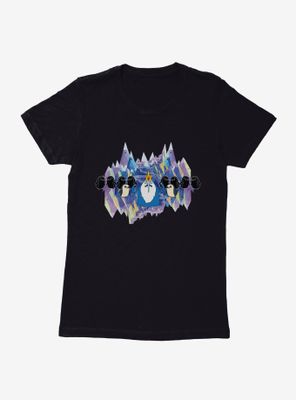 Adventure Time Ice King Penguins Womens T-Shirt