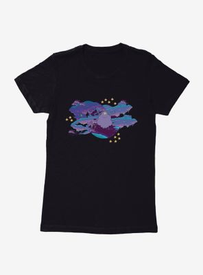 Adventure Time Starry Night LSP Womens T-Shirt