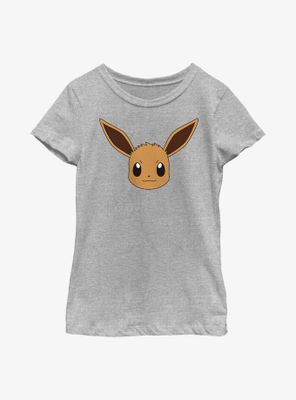 Pokémon Eevee Face Youth Girls T-Shirt