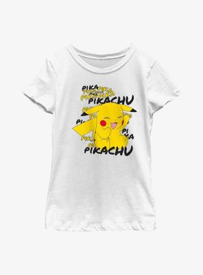 Pokémon Pikachu Cracks A Joke Youth Girls T-Shirt