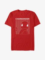 Pokémon Charmander Comic Box T-Shirt