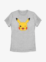 Pokémon Pikachu Big Face Womens T-Shirt